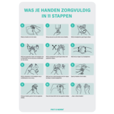 Instructies handhygiëne A4