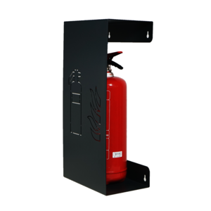 Design brandblushouder metaal met laser cutting antraciet grijs