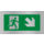 Pikt-o-Norm Pictogram nooduitgang beneden rechts