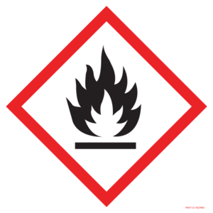 Pikt-o-Norm Pictogram Ontvlambare stoffen (GHS02)