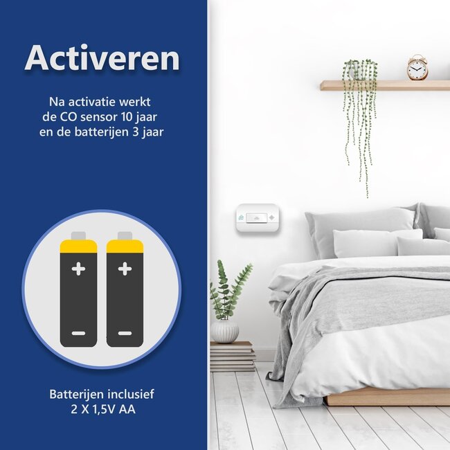 Elro Elro FC4902R Connects draadloos koppelbare CO-melder