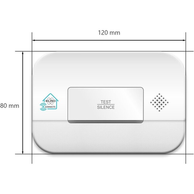 Elro Elro FC4902R Connects draadloos koppelbare CO-melder
