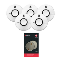 Fire Angel Fire Angel rookmelder voordeelpakket medium - 5 stuks