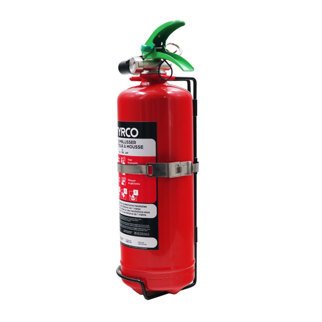 Schuim-vetbrandblusser fluorvrij 2l Basic vorstvrij