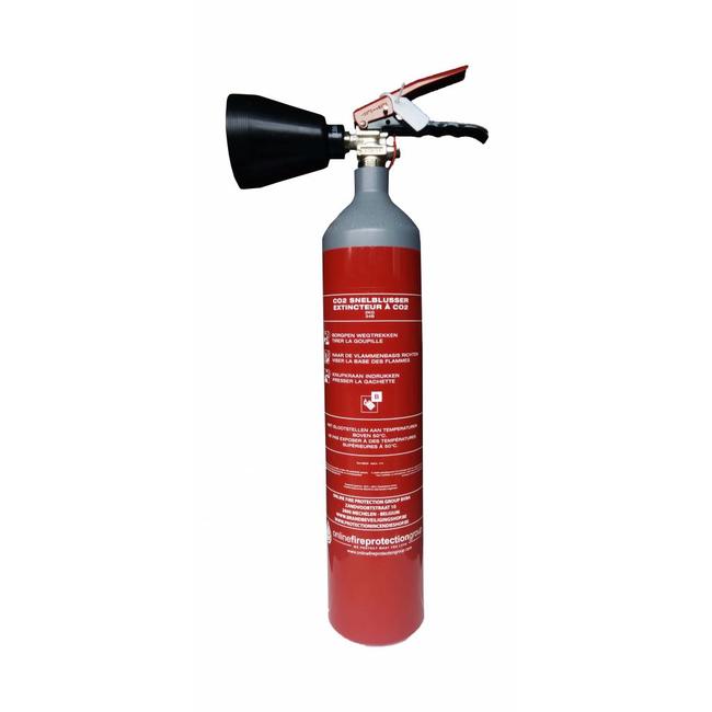 Brandbeveiligingshop CO2-brandblusser 2kg Basic