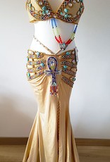 Belly dance costume in Egyptian style