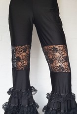 Tribal fusion pants with lace