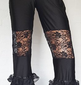 Tribal fusion pants with lace