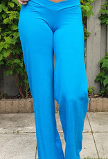 Belly dance pants in turquoise