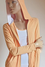 Yoga Hoodie-Jacke Kalyani peach