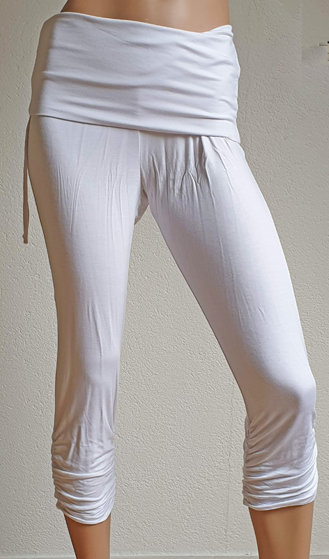 3/4 Yoga pants white