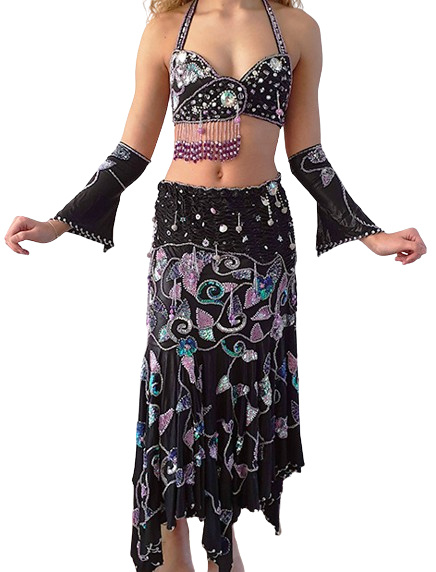 Belly dance skirt / costume Elmira