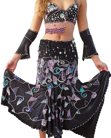 Belly dance skirt / costume Elmira