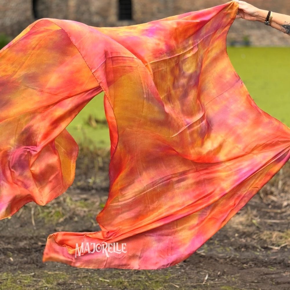 Sehr schöne Schleier in Kupfer Farbe