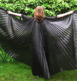 Organza Isis wings in black