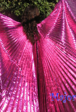 Organza Isis wings in fuchsia