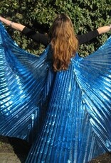 Organza Isis wings in turquoise