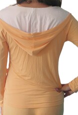 Yoga Hoodie-Jacke Kalyani peach