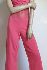 Belly dance catsuit sleeveless raspberry