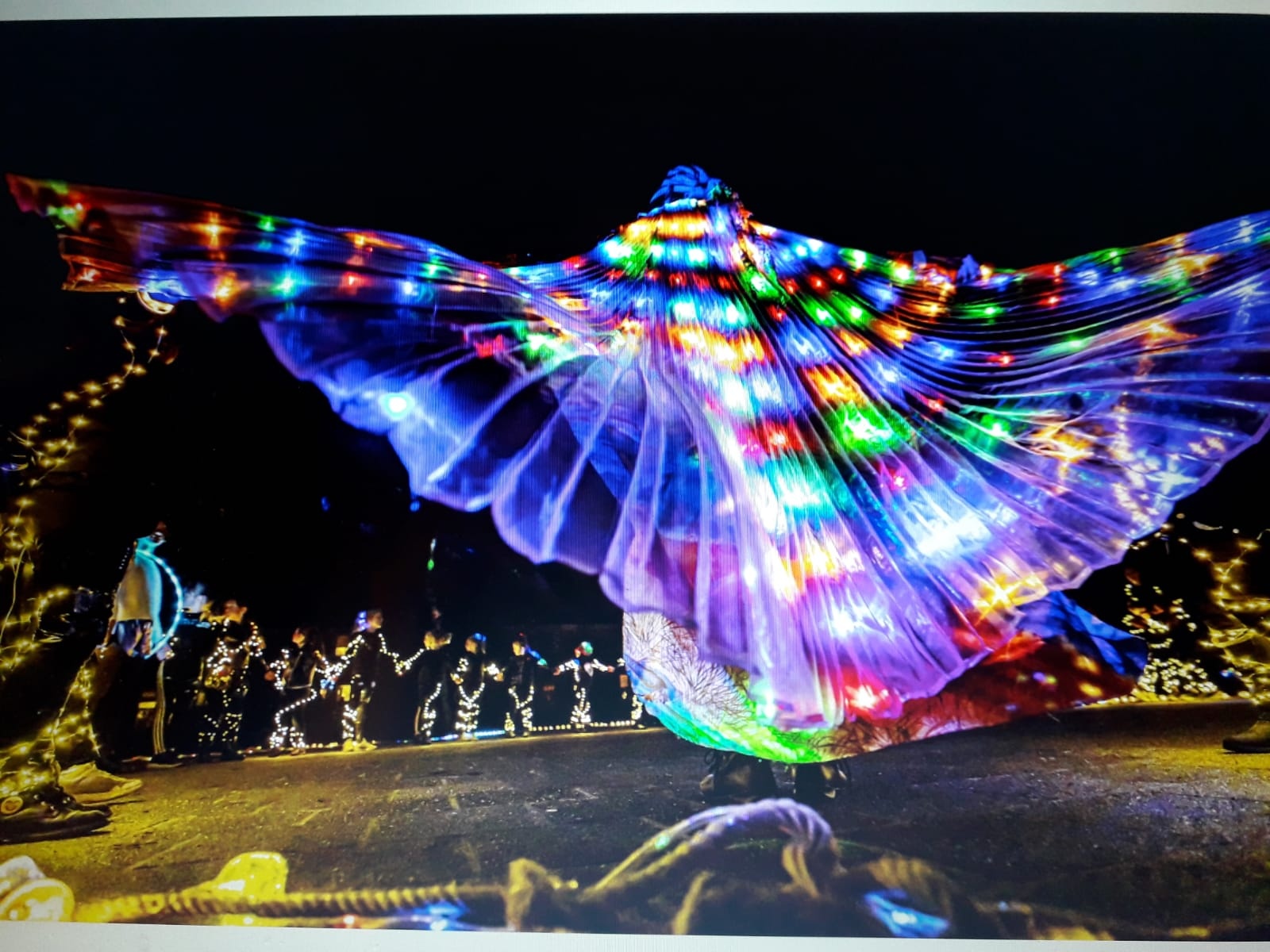 Isis wings multi led light