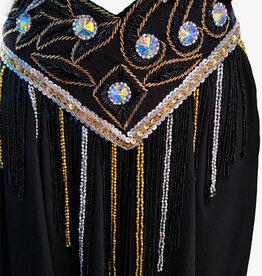 Belly dance costume green - Copy