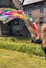 Majorelle Bauchtanz Poi aus Seide tie dye Spring