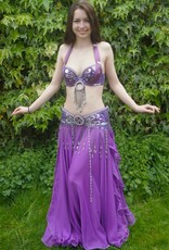 Bellydance costume Aisha i purple