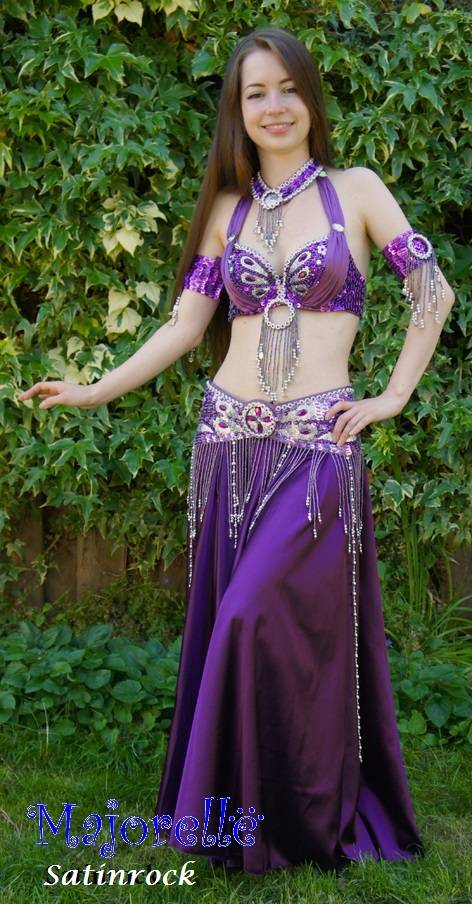 Bellydance costume Aisha i purple