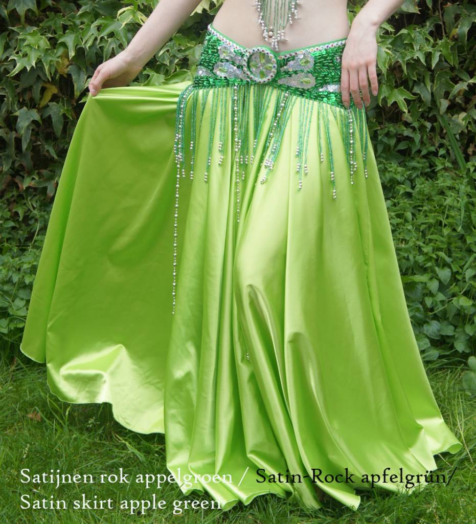 Belly dance costume "Raja" in green