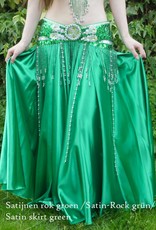 Belly dance costume "Raja" in green
