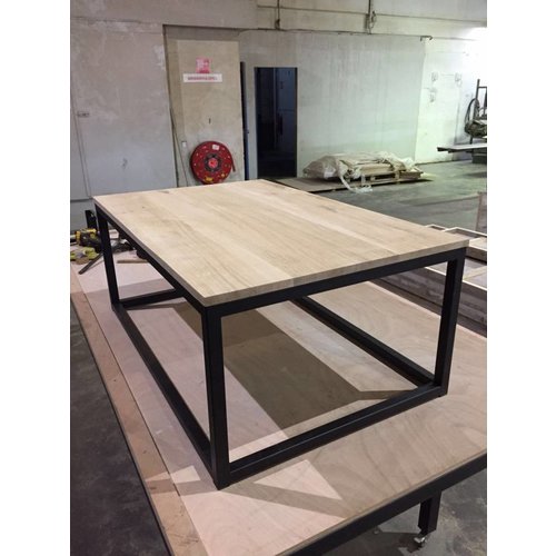 Salontafel Kubus Eiken Salontafel Kubus Eiken