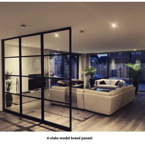 LEVV Living Standaard vast stalen paneel LEVV Living Standaard vast stalen paneel