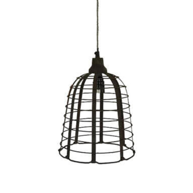 Lodge Relatie Troosteloos Hanglamp ijzer L Ø 45 cm - Firma Hout & Staal