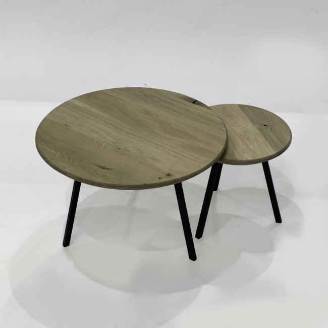 Ronde salontafel 29 cm -  geheel op maat gemaakt