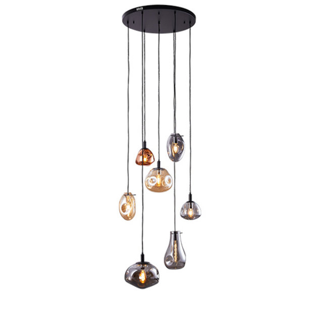 Hanglamp Shirly 7 Rond