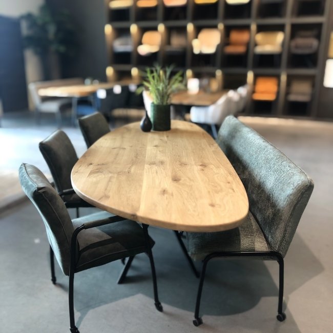 Eetkamerstoel Iris - geheel naar wens samen te stellen