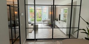 Stalen deuren: glashelder