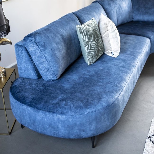 Bankstel Danique -zithoek en ottomane +  3-zits ottomane