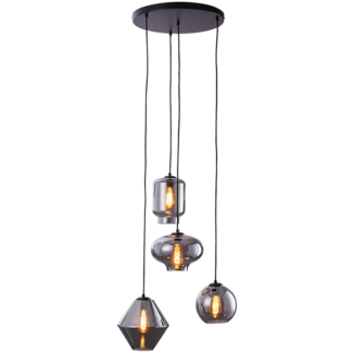 Hanglamp Brady 3 + 1 Rond