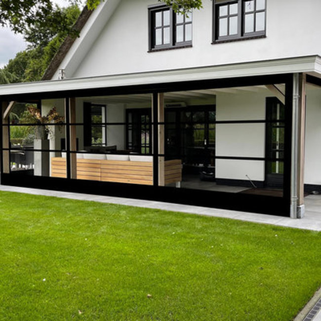 Veranda pivoterende deur