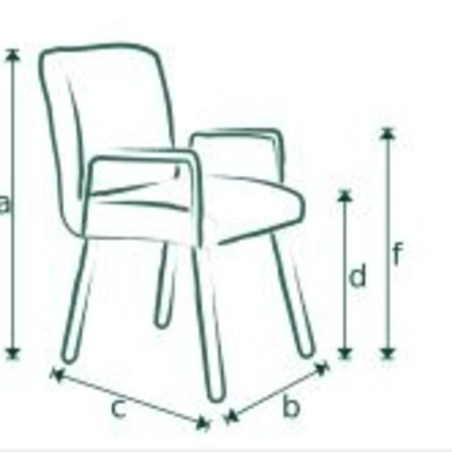 Eetkamerstoel Owen - geheel naar wens samen te stellen