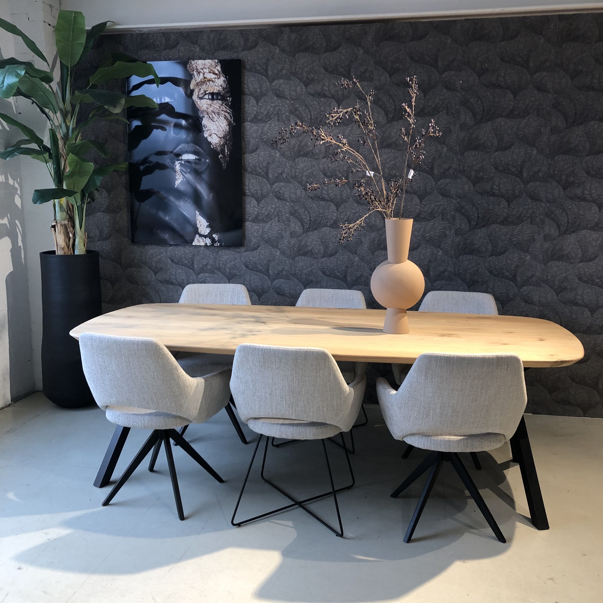 Eettafel Deens ovaal - Firma Hout & Staal