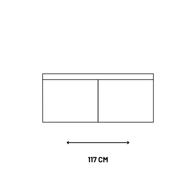 Bank Robin 2-zit ZA - geheel naar wens samen te stellen