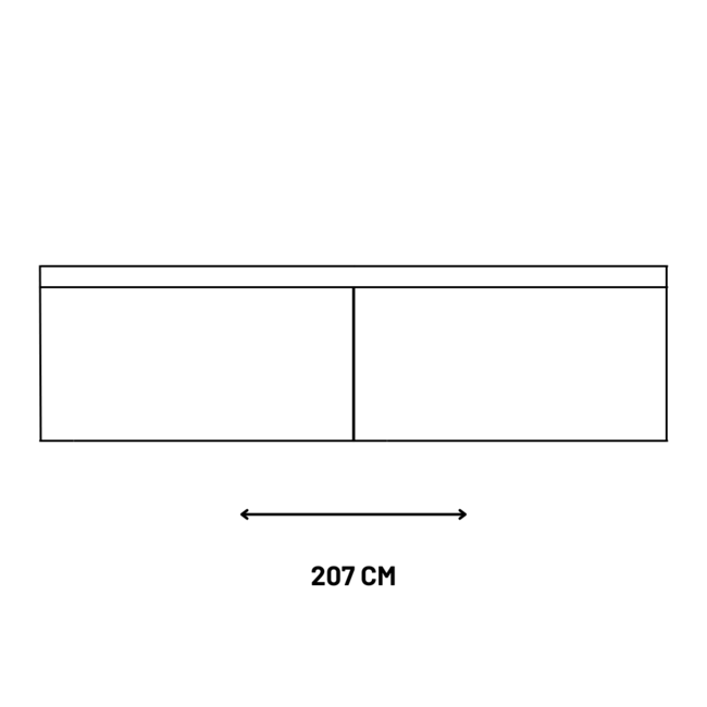 Bank Robin 3,5-zits ZA - geheel naar wens samen te stellen