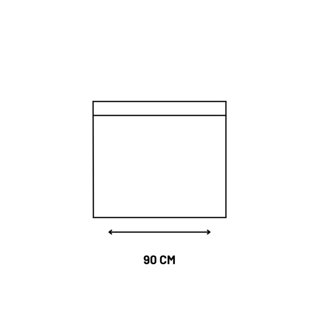 Bank Robin 1,5-zits zonder armleuning - geheel naar wens samen te stellen