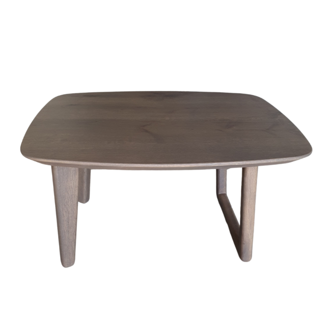 Deens ovale salontafel - Houten poot