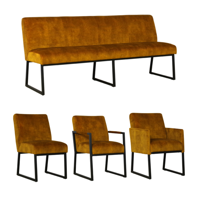 Eetkamerstoel Kimi - geheel naar wens samen te stellen