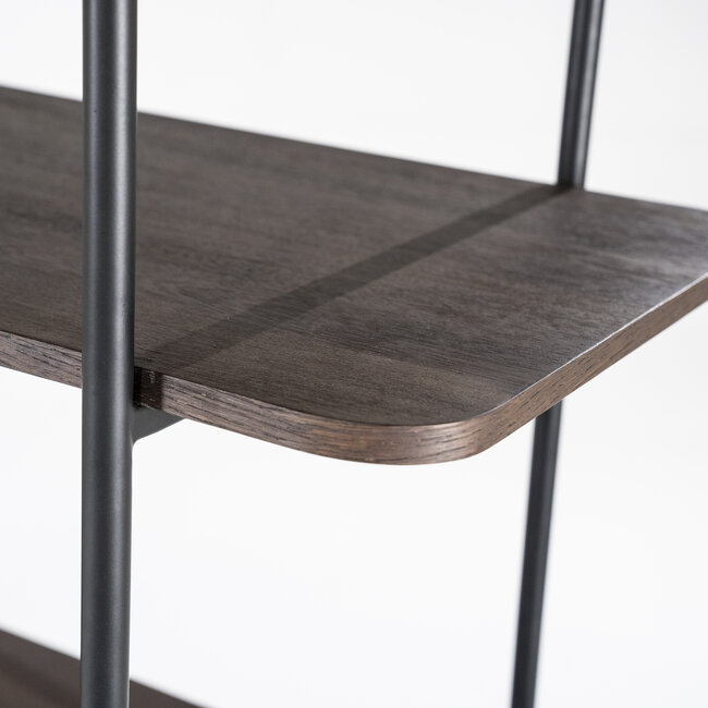 Wandkast James 4deurs bruin