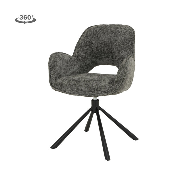 Tower Living Eetkamerstoel Isola draaibaar