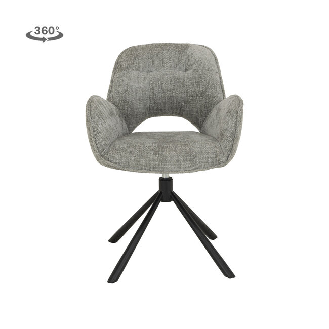 Tower Living Eetkamerstoel Isola draaibaar